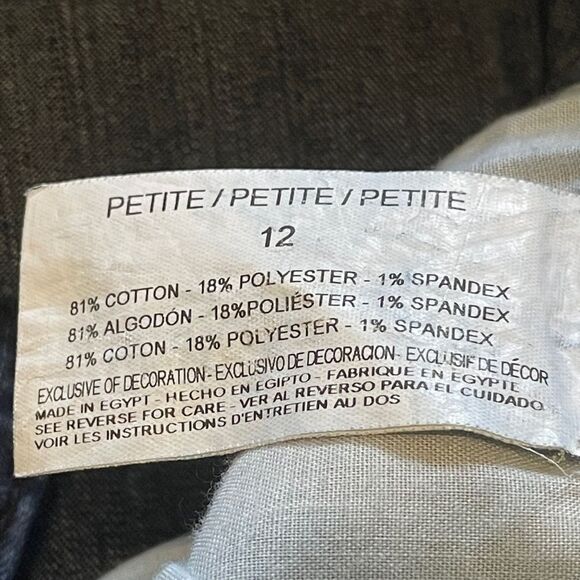 Gloria Vanderbilt All-Around Slimming Effect Skimmer Length, size 12P - Picture 8 of 8